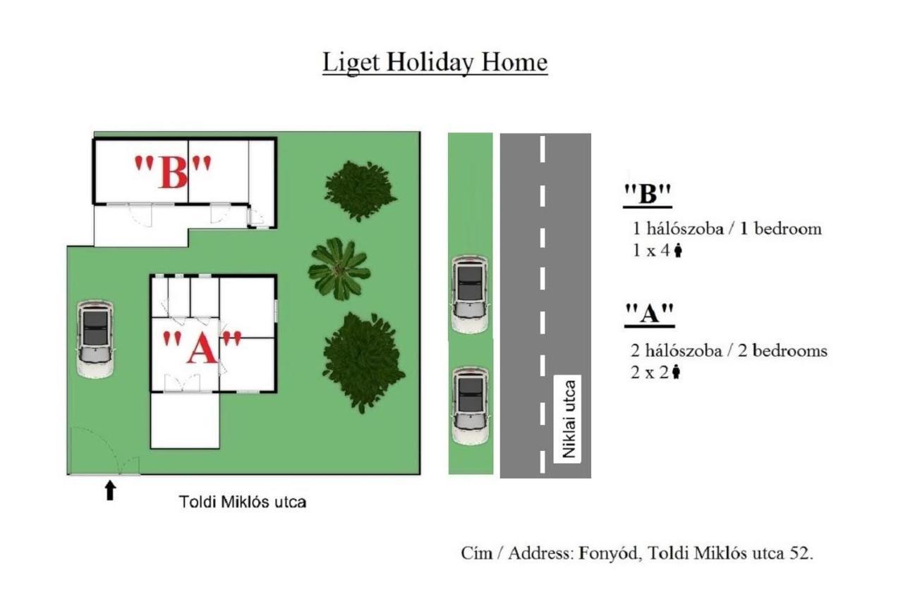Liget Holiday Home Fonyod Bagian luar foto