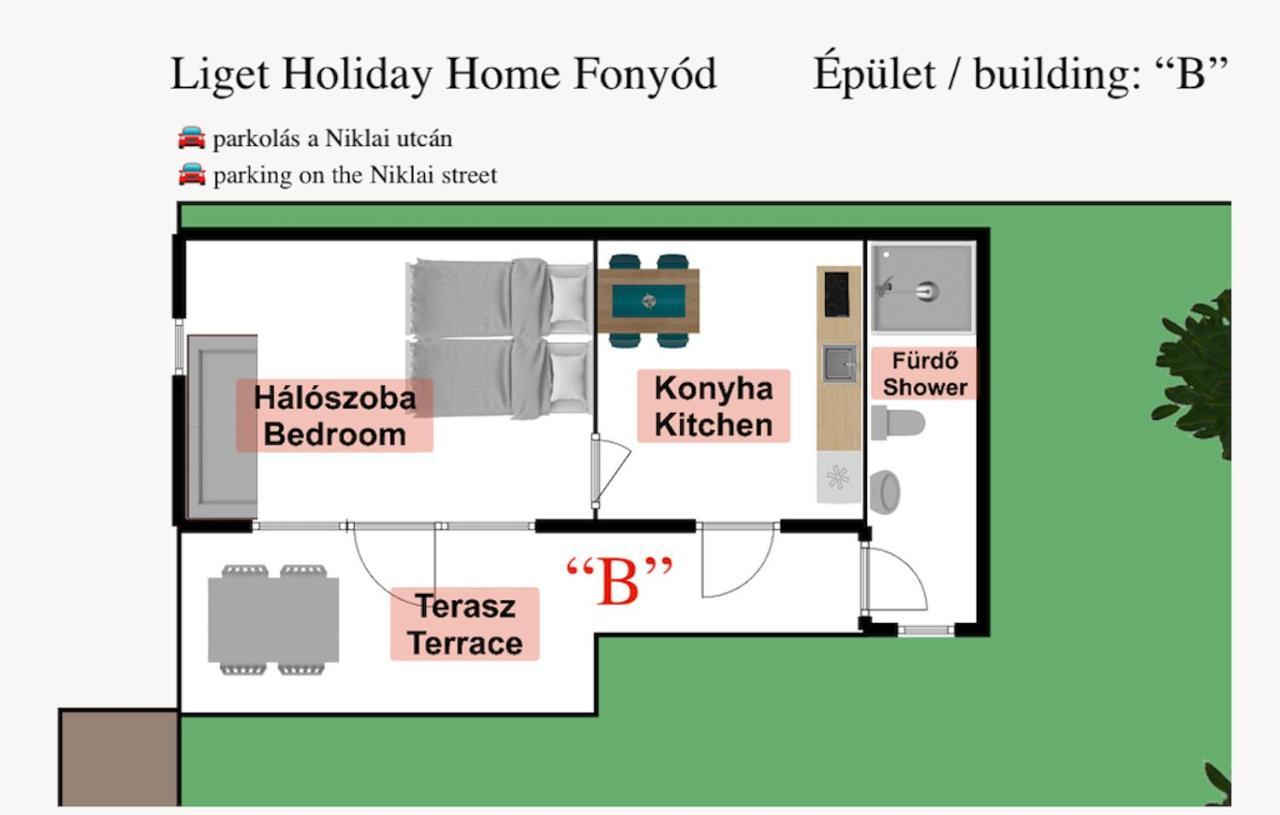 Liget Holiday Home Fonyod Bagian luar foto